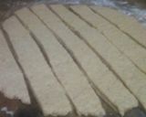 A picture of step 3 of Soft layers chapati.