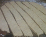 A picture of step 3 of Soft layers chapati.