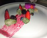 Foto del paso 6 de la receta: Panna cotta de pitaya con Coulis de frutos rojos