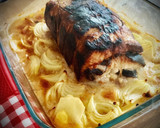 Foto del paso 4 de la receta: Lomo de cerdo relleno de cecina de León y queso La Peral