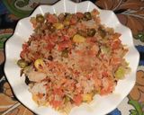 A picture of step 10 of Corn pulao.