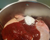 Foto del paso 1 de la receta: Contras de pollo a la barbacoa con thermomix