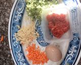 Hình bước làm 1 của món Cơm chiên thập cẩm
