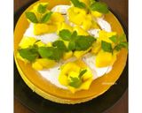 A picture of step 12 of Eggless: No-Bake & No-Gelatin Mango Cheesecake.
