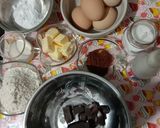 Foto langkah ke 1 dari resep Chocolate Cotton Sponge Cake.
