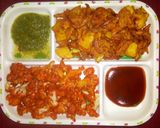 A picture of step 5 of Mix veg fritters.