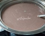 Foto langkah ke 2 dari resep Puding Lumut Coklat Duo.