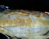 Foto del paso 10 de la receta: Hogaza de pan rellena de beicon, tres quesos y setas