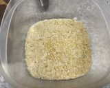 A picture of step 3 of Mozzarella Meatloaf.