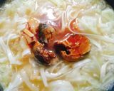 蛋香茄汁鯖魚湯麵的食譜步驟4照片
