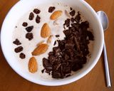 Φωτογραφία βήματος 1 της συνταγής Smoothie bowl κορόμηλο (τζάνερα) με σταφίδες