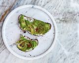 عکس مرحله 5 از دستور تُست اووکادو صنما🥑👩🏻🍳🌶🥯🥑