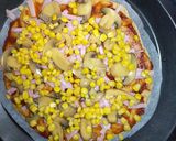 Túró alapú Son-Go-Ku pizza 🍕 recept fázis 5 fotója