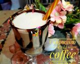 A picture of step 3 of Cappuccino cold coffee.