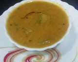 A picture of step 8 of Udupi Style Sambhar.