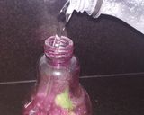 A picture of step 5 of Beetroot Mojito.