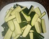A picture of step 1 of Sauteed crunchy vegetables #Author marathon.