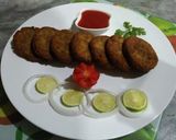 A picture of step 4 of Beef Shami Kebab😋.
