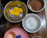 Foto langkah ke 5 dari resep Caramel Custard Chocolate Cotton Cake.