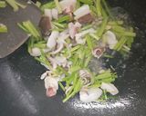 青醬透抽炒飯&芹菜葉蛋花湯的食譜步驟5照片