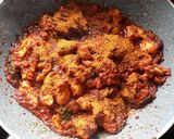 A picture of step 10 of Chicken fry (semi dry).