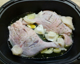 Kacsacomb (libacomb) káposztás cvekedlivel recept fázis 1 fotója