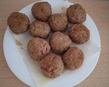 Foto del paso 3 de la receta: Sopa de pollo con albóndigas de jamón