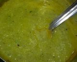 A picture of step 7 of Nenuva ki chatni.