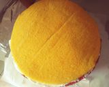 Une image de l'étape 5 de Rainbow cake aux oeufs de paques.
