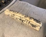 Une image de l'étape 8 de « Chaperos » petits feuilletés au jambon blanc, basilic, gorgonzola et pavot bleu.
