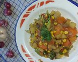 Foto langkah ke 5 dari resep Kentang saus teriyaki.