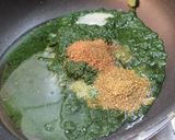 A picture of step 2 of Spinach Paneer Kofta.