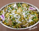 A picture of step 12 of Surti Undhiyu.