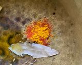 A picture of step 4 of Papad Dalna.