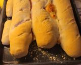 Foto del paso 5 de la receta: Pan casero, relleno de jamón y queso 🙃