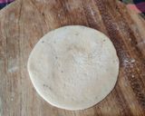 A picture of step 2 of Namak ajwain paratha.