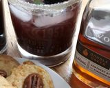 A picture of step 2 of Blackberry Bourbon Smash.