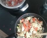 Foto del paso 3 de la receta: Sopa japonesa de miso panceta y verduras