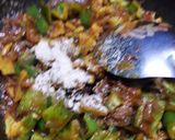 A picture of step 5 of Gobi Simla Mirch Ki Sabji.