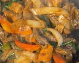 A picture of step 6 of Thai Drunken Noodles w/ Beef & Tofu| Pad Kee Mao.