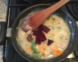 Foto del paso 6 de la receta: Tallarines livianos con salsa de verduras y camarones
