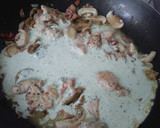 Foto del paso 10 de la receta: Tallarines con pollo y salsa de cilantro