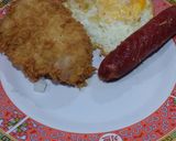 รูปขั้นตอนการทำที่ 1 ของ ข้าวผัดอเมริกัน