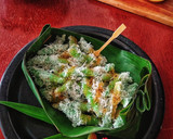 Foto langkah ke 6 dari resep Cenil Pandan Saus Kinca.