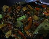 Foto langkah ke 7 dari resep Oseng Pedas Teri Petai Saos Tiram.