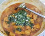 Foto langkah ke 13 dari resep Ayam Tempe Bumbu Merah.