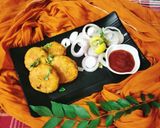 A picture of step 2 of Potato with poha cutlets.