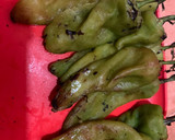 Foto del paso 3 de la receta: Chiles de agua rellenos de quesillo
