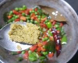 A picture of step 4 of Vegetable Broken Wheat khichdi.