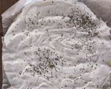 Une image de l'étape 3 de Pizza feuilletée, Chèvre Miel, Saumon fumé.